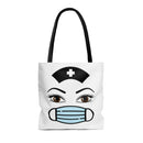 Tote Bag - Double Sided NURSE-FACE Prints - Medical Enthusiasts Ideal Tote Bag - Medical Arts Shop